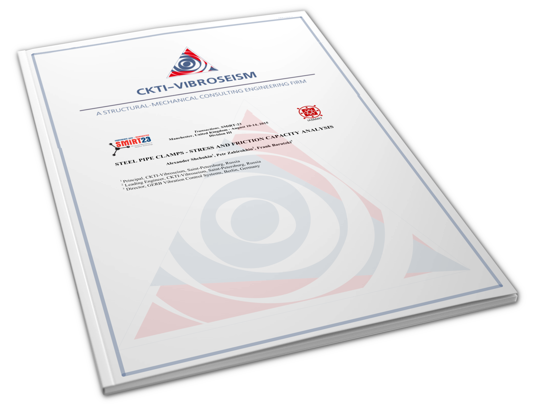 Cover of Steel Pipe Clamps - Stress and Friction Capacity Analysis