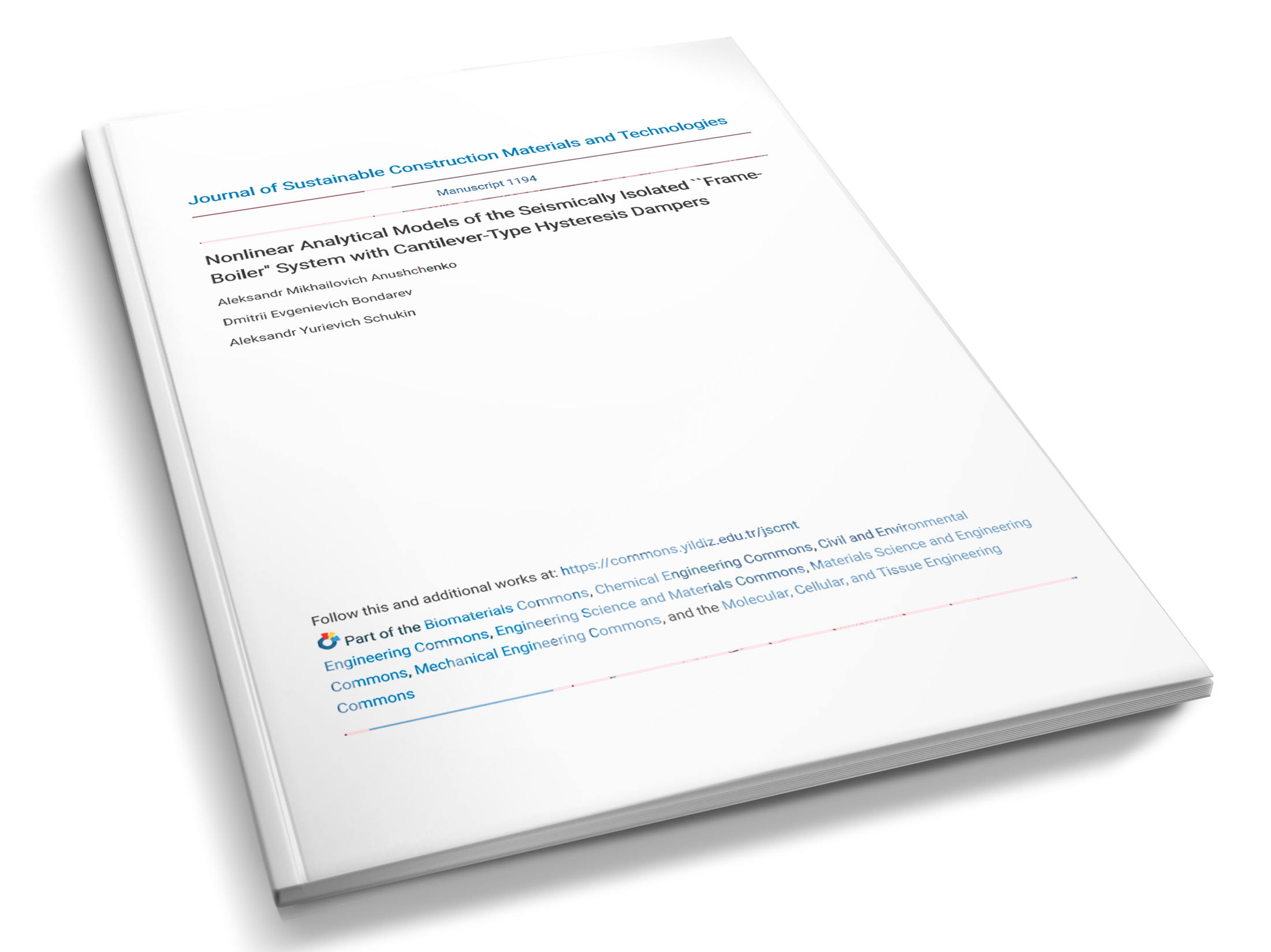 Обложка Nonlinear Analytical Models of the Seismically Isolated 